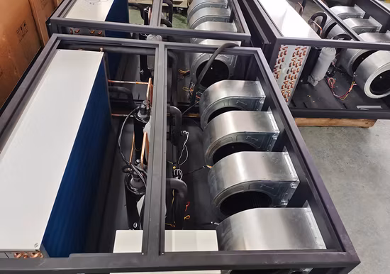 Gran oferta, deshumidificador Industrial montado en conducto de 480L, deshumidificador montado en techo de pared grande para sótano