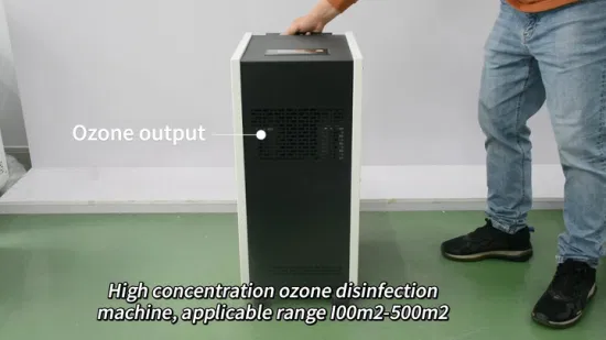 Máquina portátil del ozonizador de la desinfección del aire del generador del ozono de la electricidad de Flygoo 50g/Hr